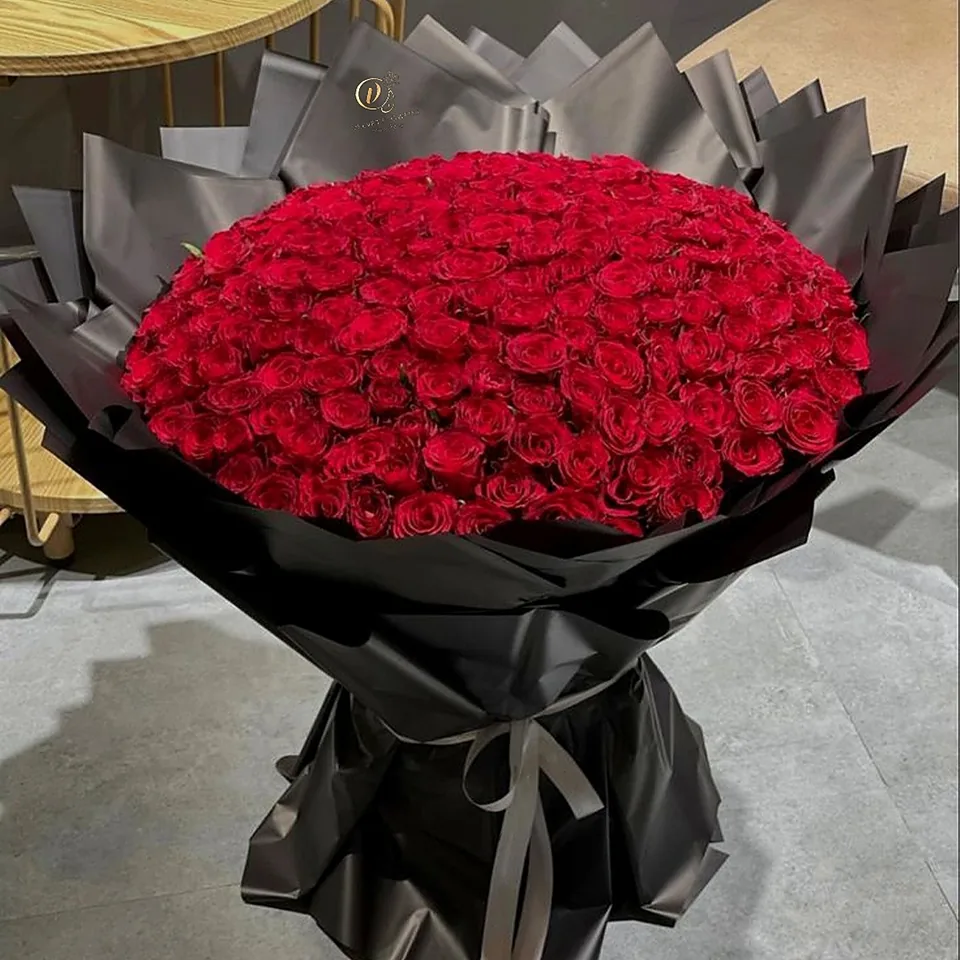 Premium Red Roses Bouquet, 250 Red Roses